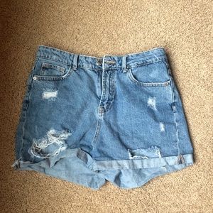 Jean shorts